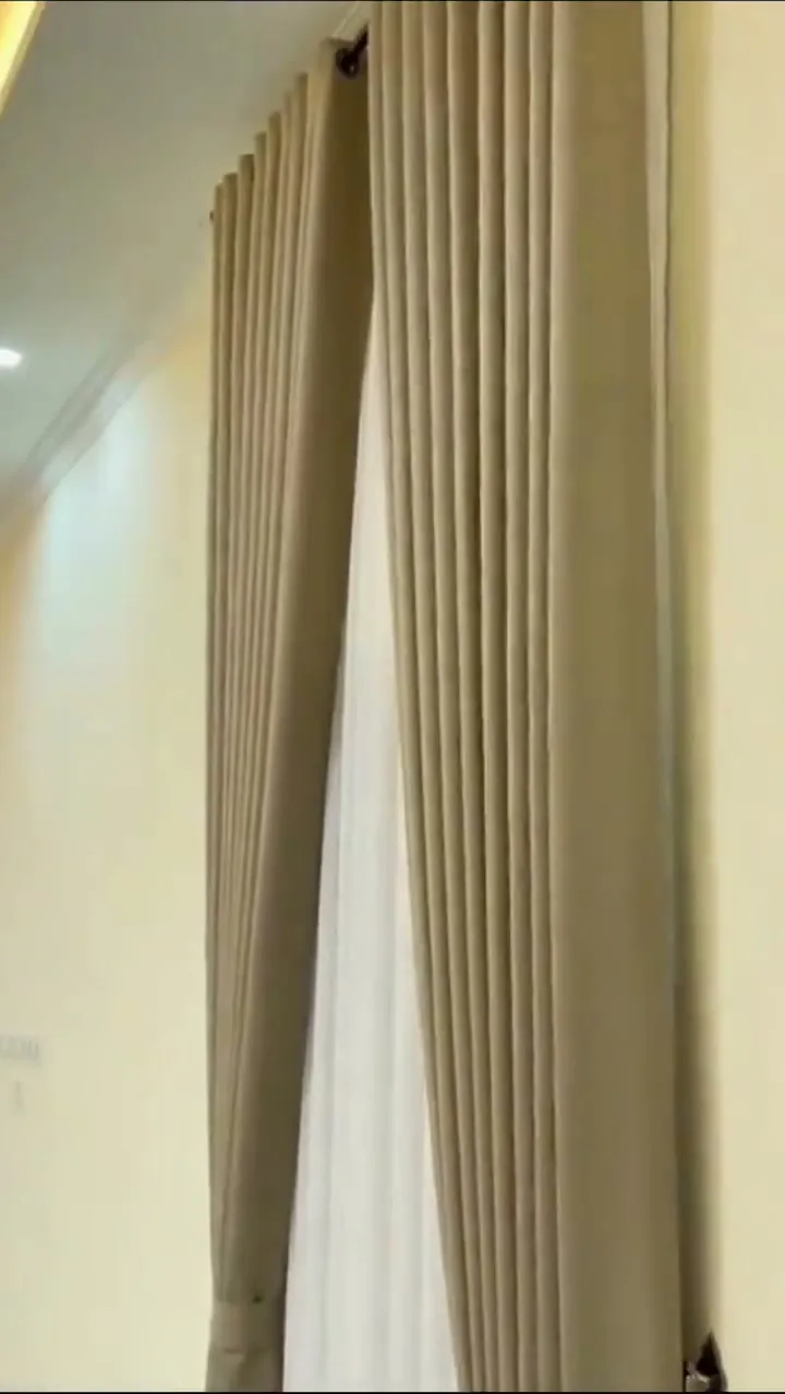 Gorden Smokring Krem Hangat & Vitrase Kamar